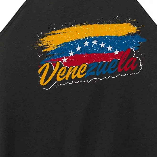 Venezuela Flag Latin America Proud Venezuelan Gift Venezuela Women’s Perfect Tri Rocker Tank