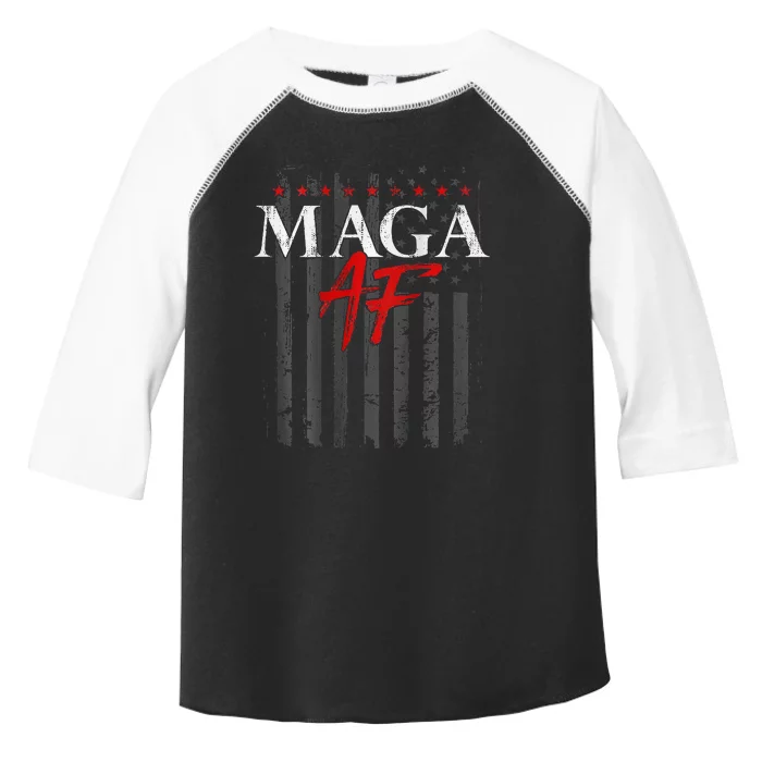 Vote Felon Maga Af Trump 2024 Toddler Fine Jersey T-Shirt