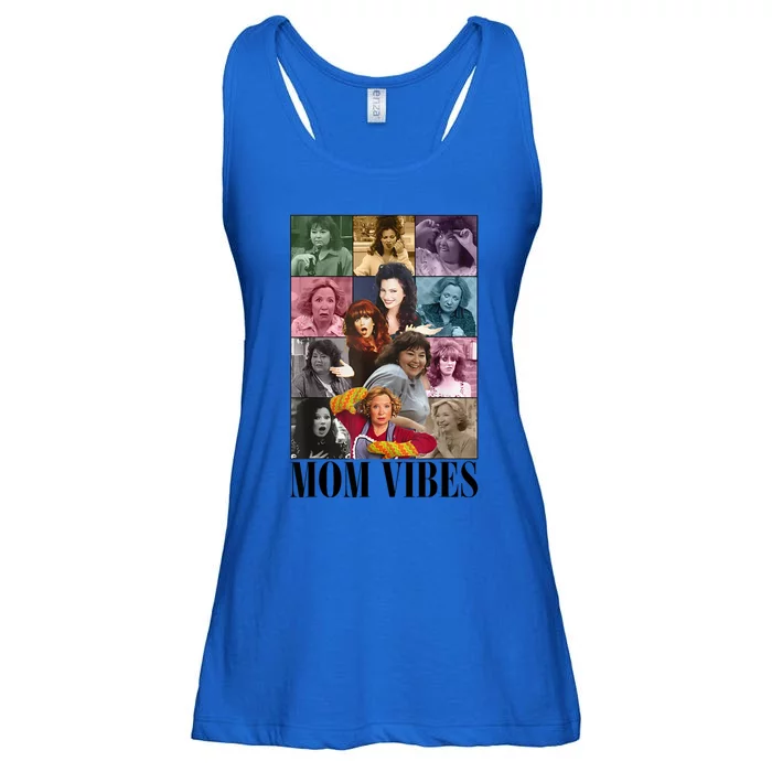 Vintage Funny Mom Vibes Cool Mom Trendy MotherS Day Ladies Essential Flowy Tank