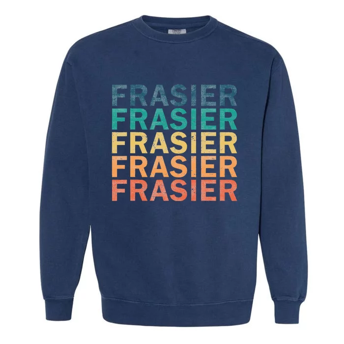 Vintage Frasier Name Garment-Dyed Sweatshirt