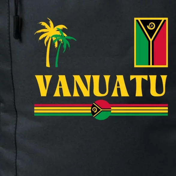 Vanuatu Flag Nivanuatu Flag Vanuatu Great Gift Daily Commute Backpack