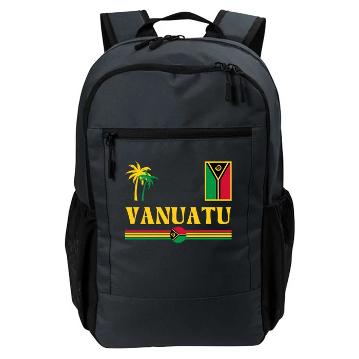 Vanuatu Flag Nivanuatu Flag Vanuatu Great Gift Daily Commute Backpack