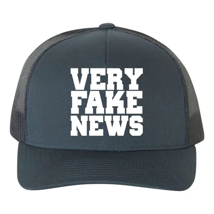 Very Fake News VFN Yupoong Adult 5-Panel Trucker Hat