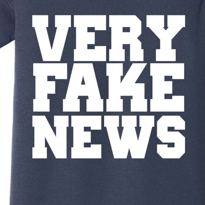 Very Fake News VFN Baby Bodysuit