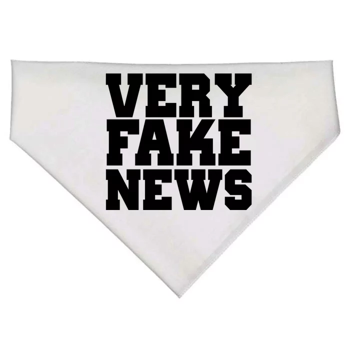 Very Fake News VFN USA-Made Doggie Bandana