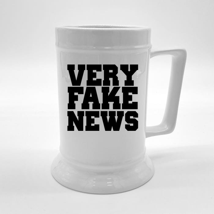 Very Fake News VFN Front & Back Beer Stein