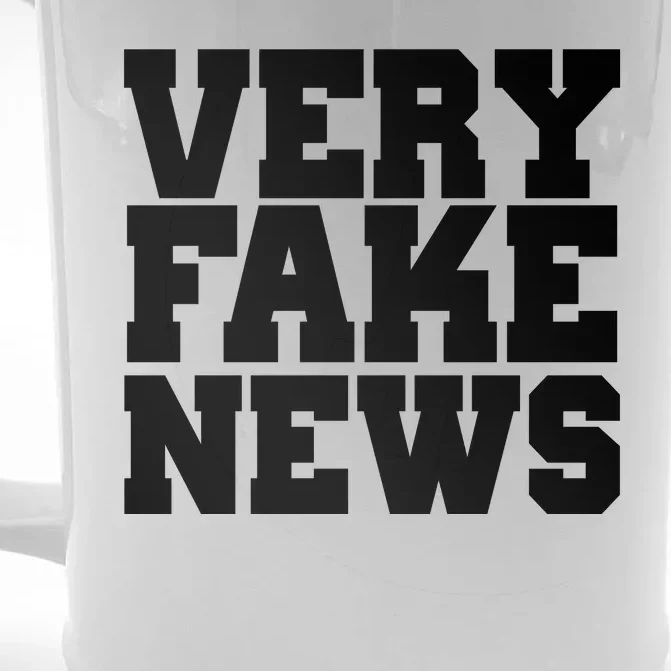 Very Fake News VFN Front & Back Beer Stein