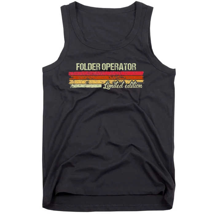 Vintage Folder Operator Limited Edition Tank Top