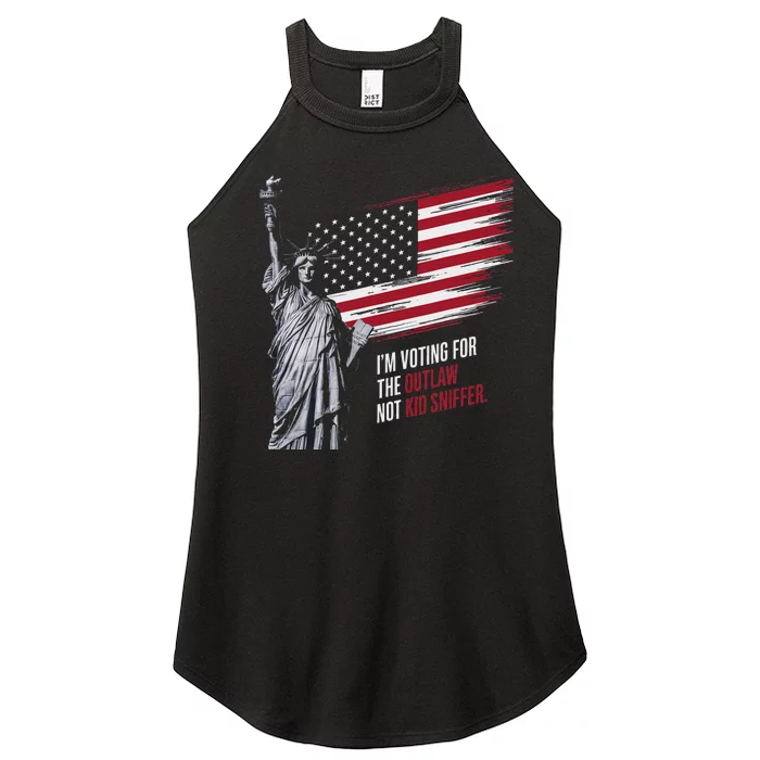 Voting For Outlaw Not Sniffer 2024 Women’s Perfect Tri Rocker Tank