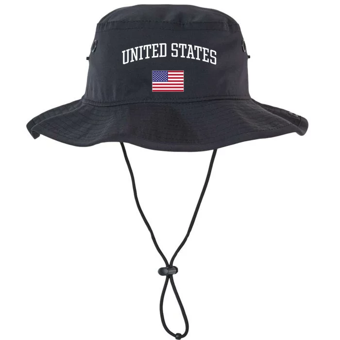 Vintage Flag Of United States Of America Love Your Country Legacy Cool Fit Booney Bucket Hat