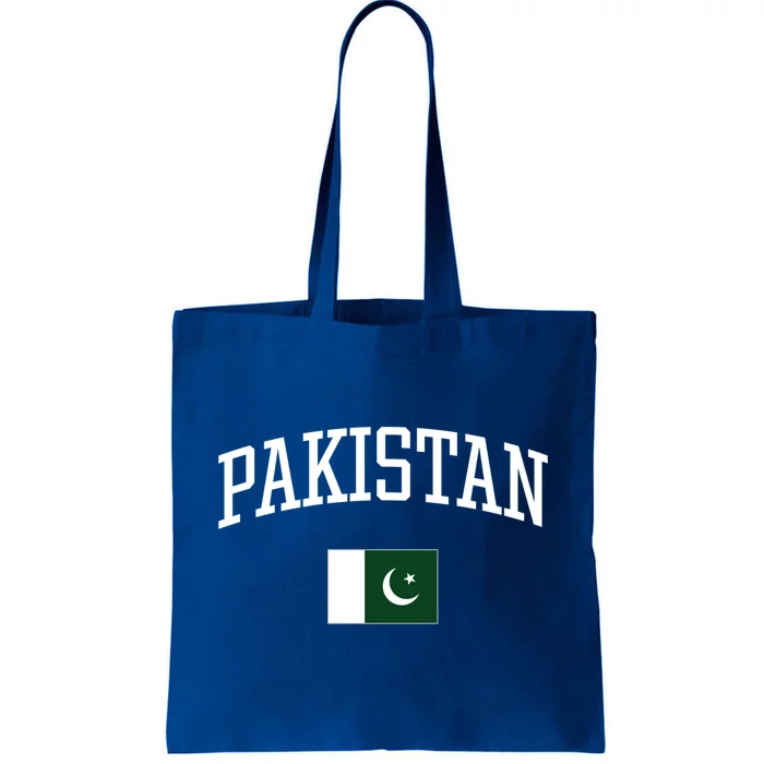 Vintage Flag Of Pakistan Love Your Country Gift Tote Bag