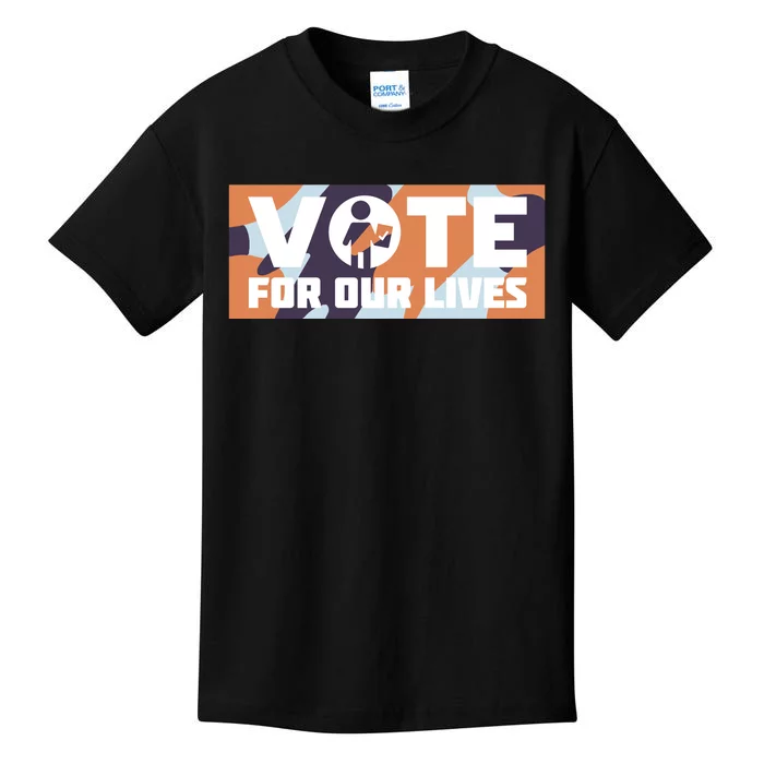 Vote For Our Lives Kids T-Shirt