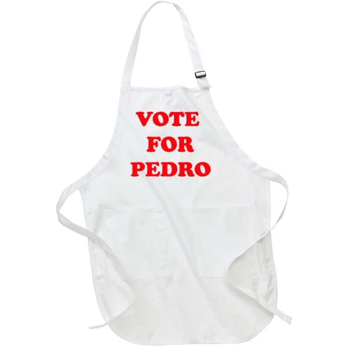 Vote For Pedro | Napoleon Dynamite Full-Length Apron With Pocket