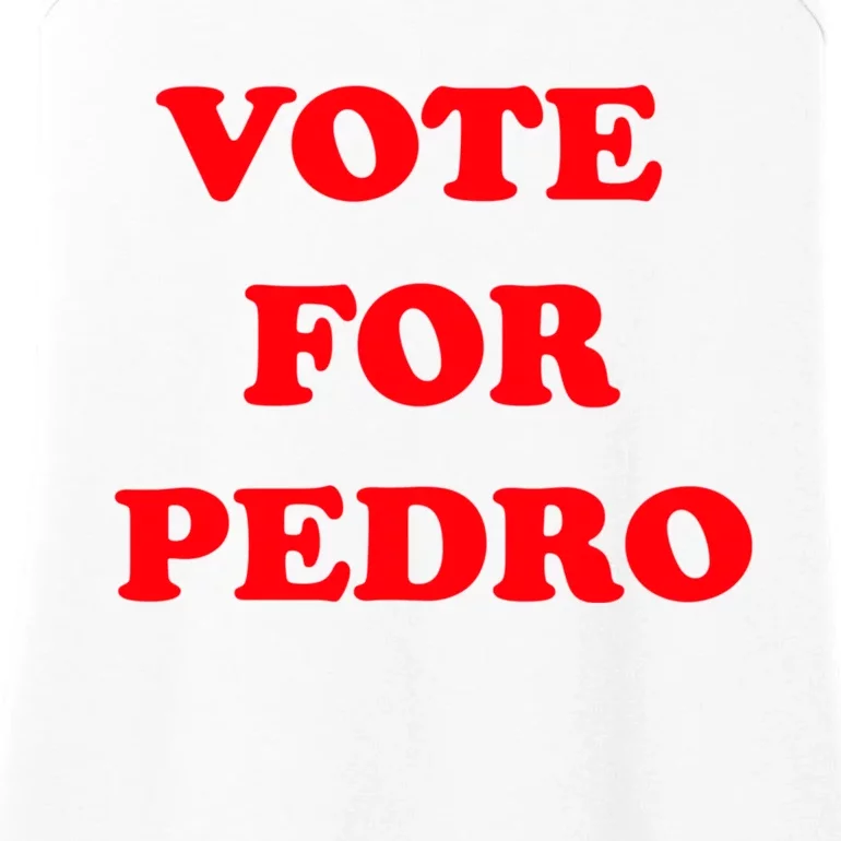 Vote For Pedro | Napoleon Dynamite Ladies Essential Tank