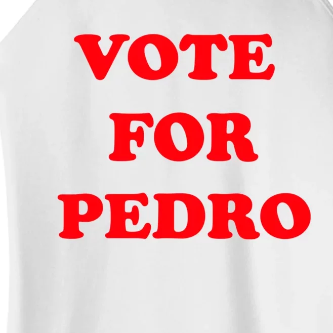 Vote For Pedro | Napoleon Dynamite Women’s Perfect Tri Rocker Tank