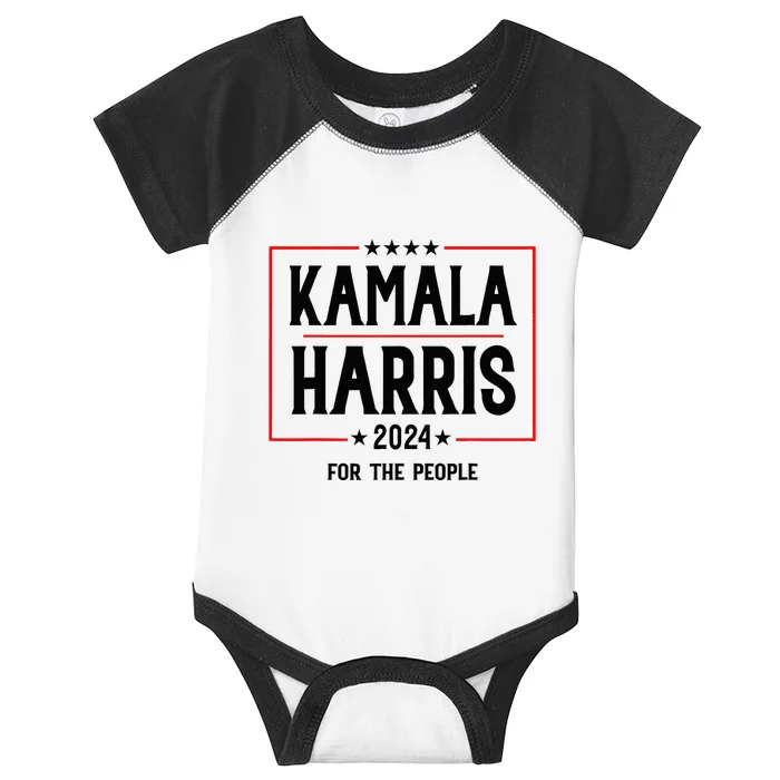 Vote For President Kamala Infant Baby Jersey Bodysuit