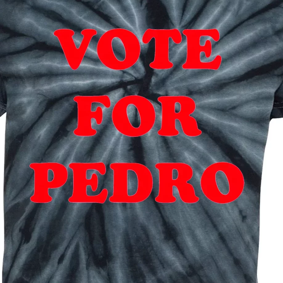 Vote For Pedro Funny Napolean Dynamite Movie Kids Tie-Dye T-Shirt