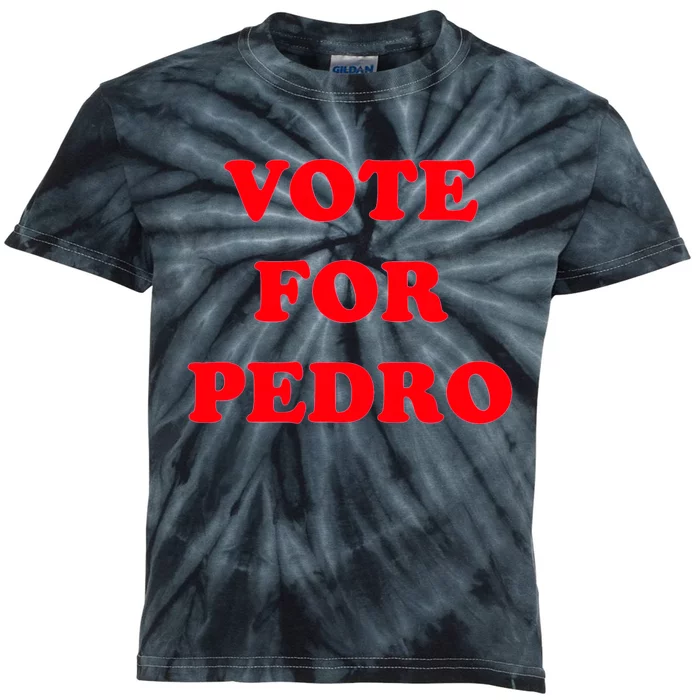 Vote For Pedro Funny Napolean Dynamite Movie Kids Tie-Dye T-Shirt