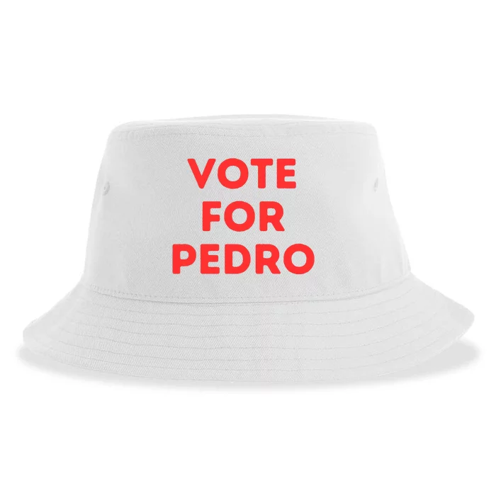 Vote For Pedro Sustainable Bucket Hat