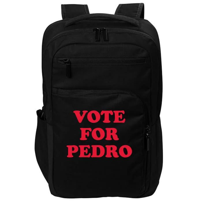 Vote For Pedro Funny Meme Impact Tech Backpack