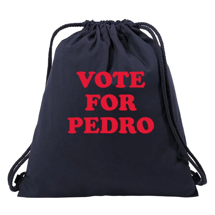 Vote For Pedro Funny Meme Drawstring Bag