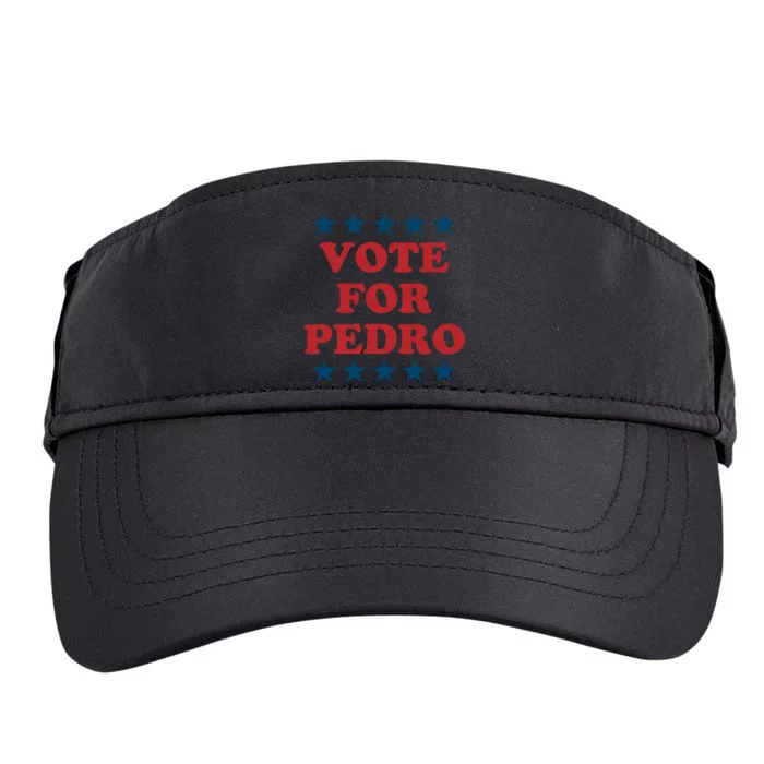 Vote For Pedro Funny Meme Adult Drive Performance Visor