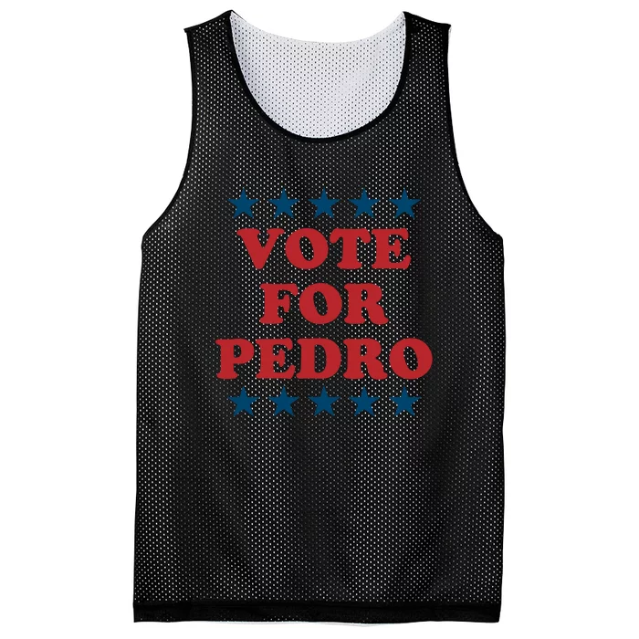 Vote For Pedro Funny Meme Mesh Reversible Basketball Jersey Tank