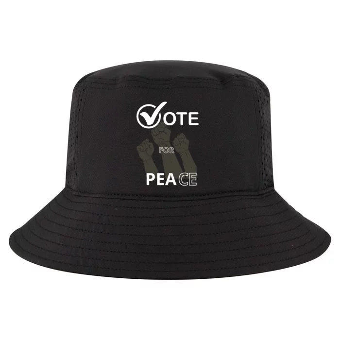 Vote For Peace 2024 Cool Comfort Performance Bucket Hat