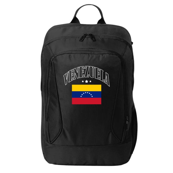 Venezuela Flag Patriotic Throwback Cute Gift City Backpack