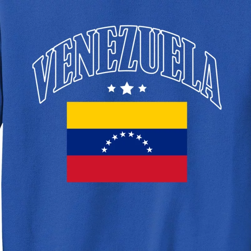 Venezuela Flag Patriotic Throwback Cute Gift Tall Sweatshirt