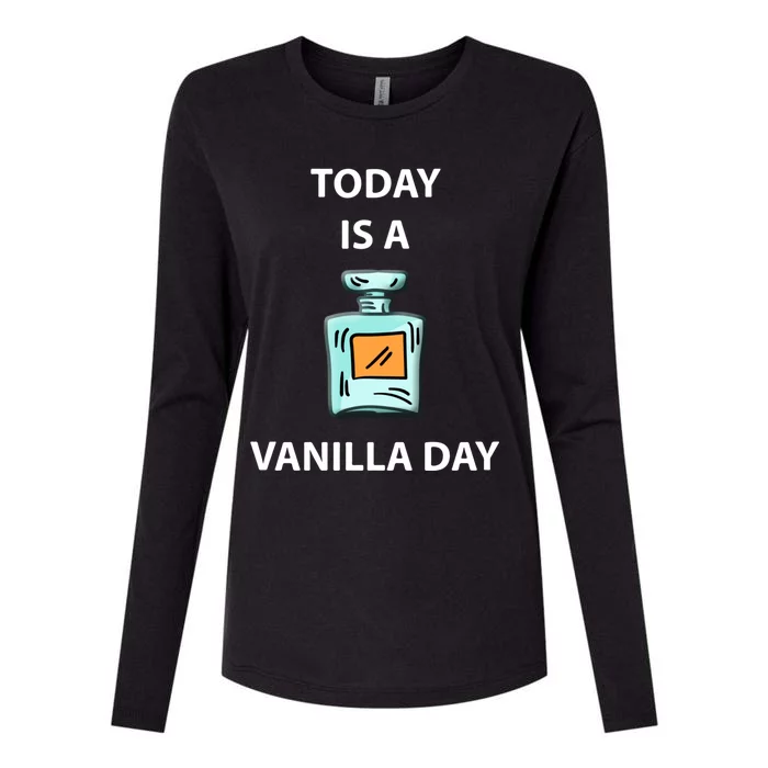 Vanilla Fragrance Perfume For Him And Her Funny Gift Glass Bottle Cool Gift Womens Cotton Relaxed Long Sleeve T-Shirt