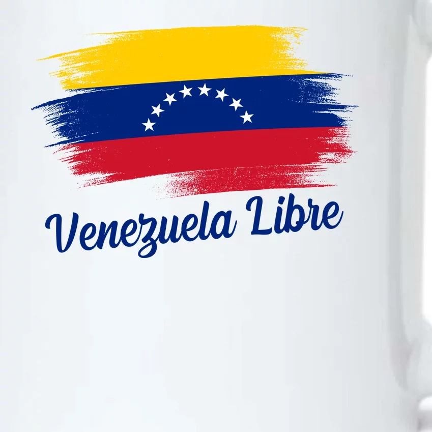 Venezuela Flag Proud American Venezuela Libre Black Color Changing Mug