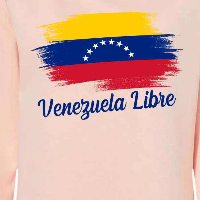 Venezuela Flag Proud American Venezuela Libre Womens California Wash Sweatshirt