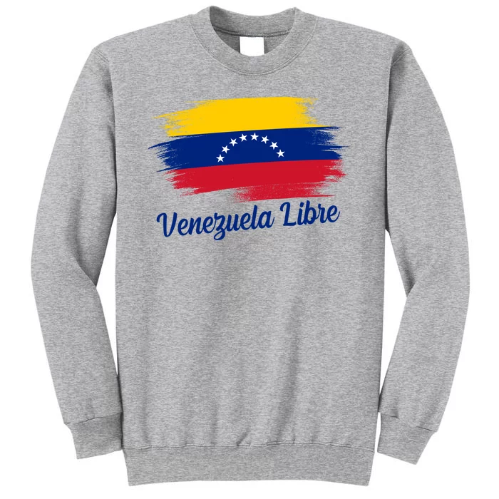 Venezuela Flag Proud American Venezuela Libre Sweatshirt