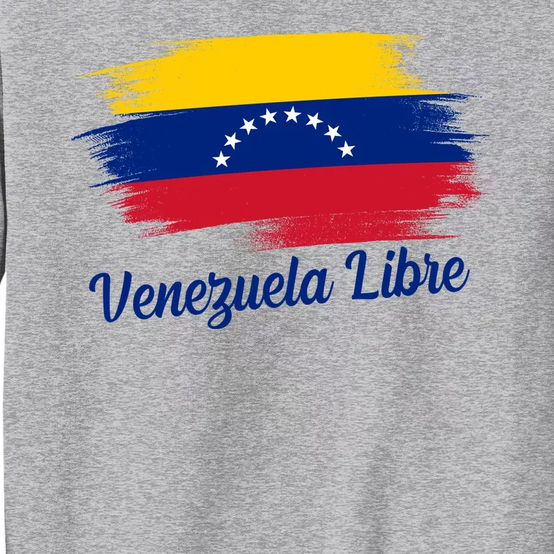 Venezuela Flag Proud American Venezuela Libre Tall Sweatshirt