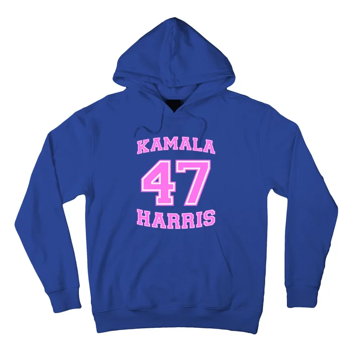 Varsity First President Harris 2024 Kamala Harris 47 Gift Hoodie