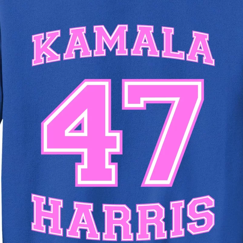 Varsity First President Harris 2024 Kamala Harris 47 Gift Sweatshirt