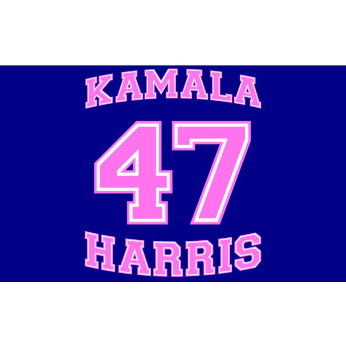 Varsity First President Harris 2024 Kamala Harris 47 Gift Bumper Sticker