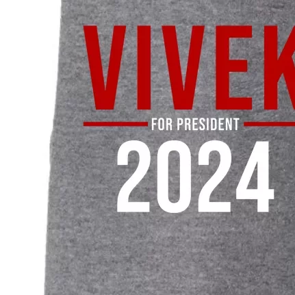 Vivek For President 2024 Election Doggie 3-End Fleece Hoodie