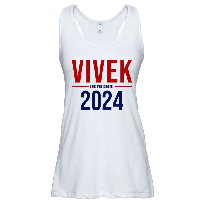 Vivek For President 2024 Election Ladies Essential Flowy Tank