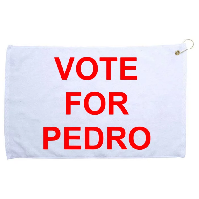 Vote Fro Pedro Ringer Grommeted Golf Towel