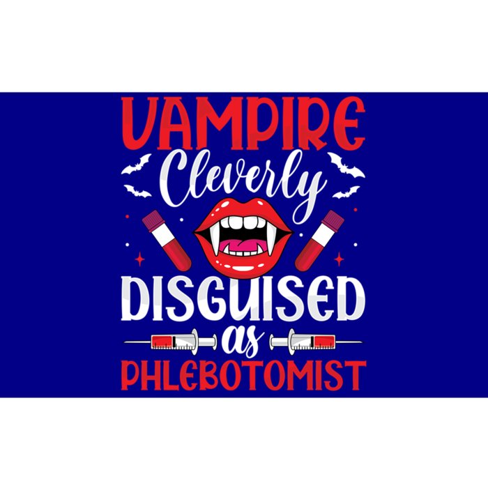 Vampire Funny Phlebotomist Phlebotomy Technician Nurse Gift Bumper Sticker