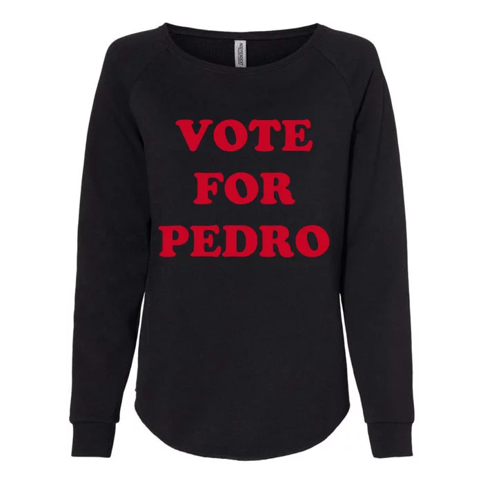 Vote For Pedro Womens California Wash Sweatshirt