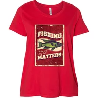 Sea Spirit Diving Funny Fishing Poster Women's Plus Size T-Shirt