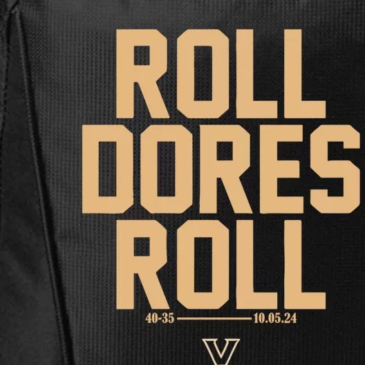 Vanderbilt Football Roll Dores Roll City Backpack