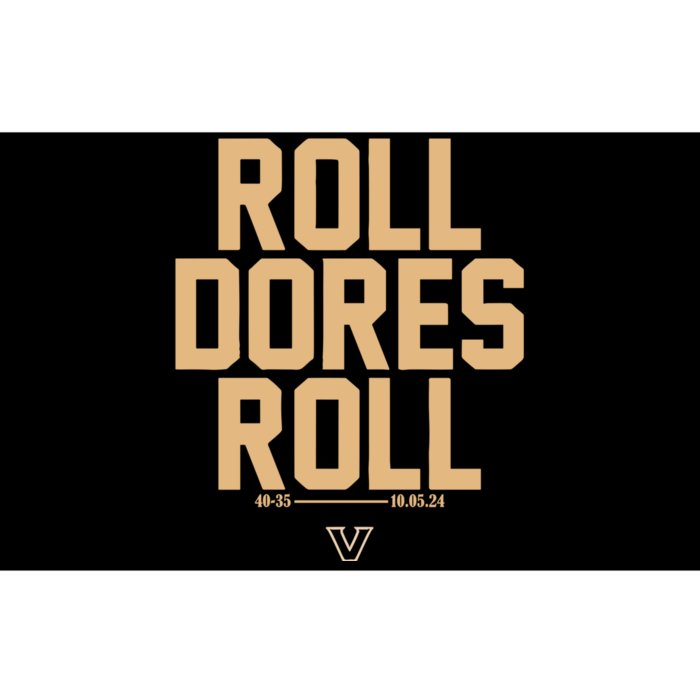 Vanderbilt Football Roll Dores Roll Bumper Sticker