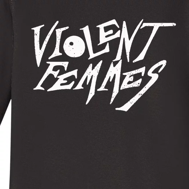 Violent Femmes Stinky Distressed Baby Long Sleeve Bodysuit