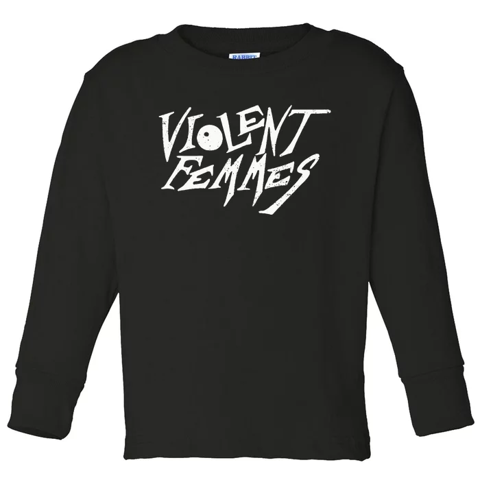 Violent Femmes Stinky Distressed Toddler Long Sleeve Shirt