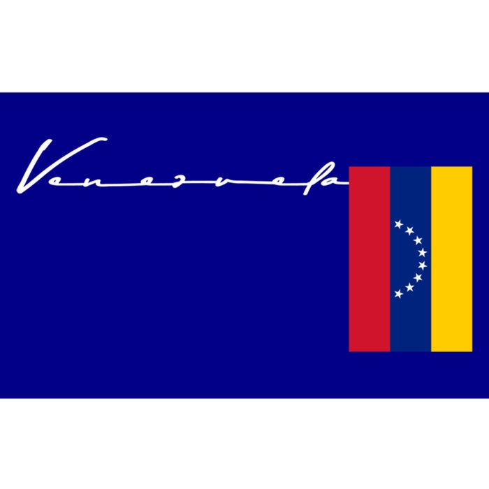 Venezuela Flag Signature Patriotic Pole Gift Bumper Sticker