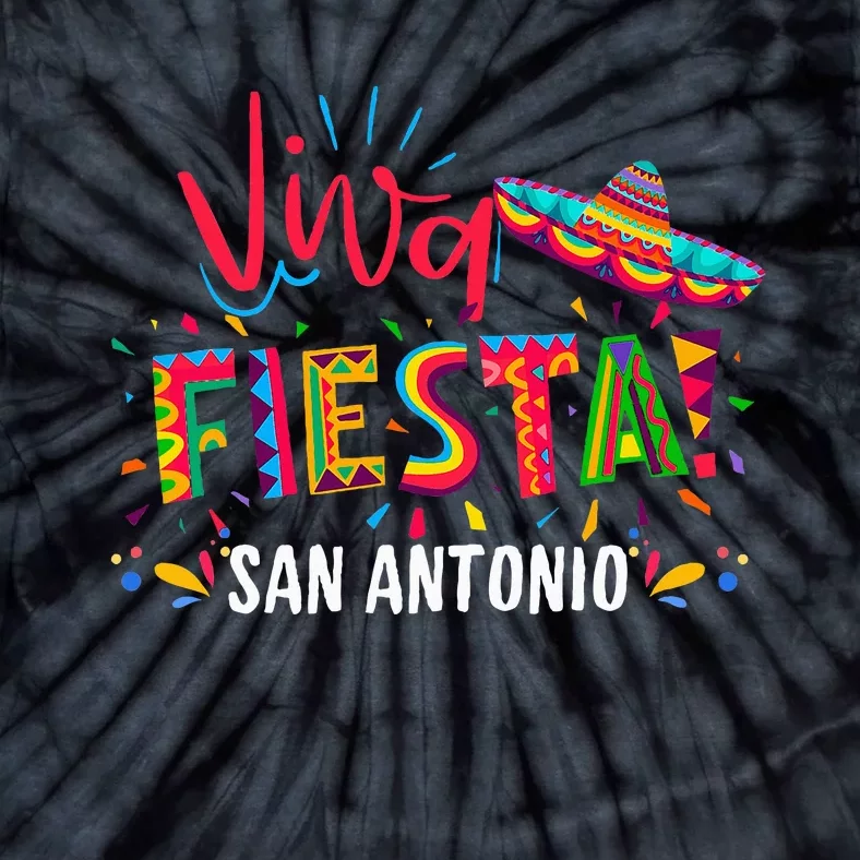 Viva Fiesta San Antonio Cinco De Mayo Sombrero Tie-Dye T-Shirt